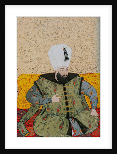Ahmed I, Sultan of the Ottoman Empire, ca 1705 by Abdulcelil Levni
