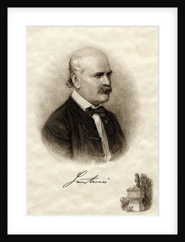 Portrait of Ignaz Philipp Semmelweis by Jenö Eugen Doby