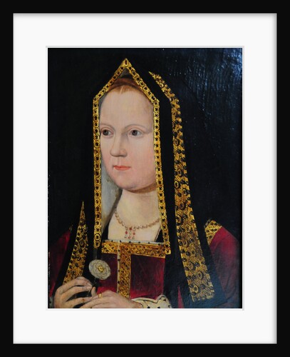 Elizabeth of York, ca 1502 by Anonymous