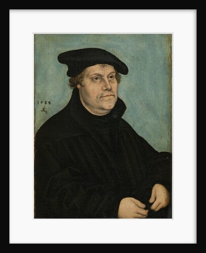 Martin Luther at the Age of 50, 1533 by Lucas Cranach the Elder