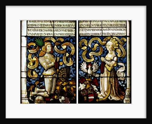 Margrave Frederick of Brandenburg-Ansbach (1460?1536) and his wife Sophia Jagiellon (1464?1512), 149 by Hans Kamberger
