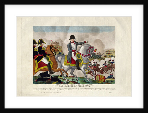 The Battle of Borodino on August 26, 1812, ca 1812 by Anonymous