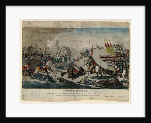 The Battle of Lützen, 1813 by Anonymous