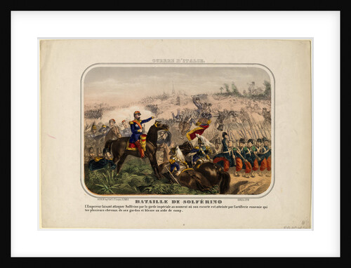 The Battle of Solferino, 1859 by Anonymous