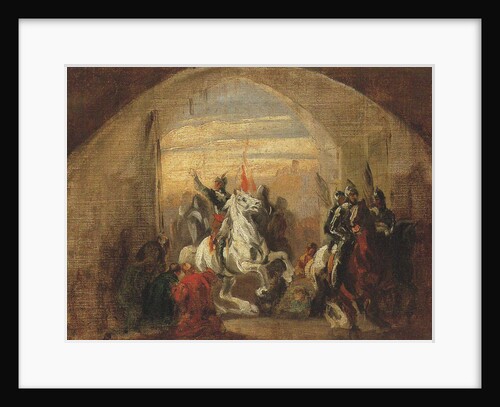 Boleslaw I Chrobry entering conquered Kiev, c. 1837 by Piotr Michalowski