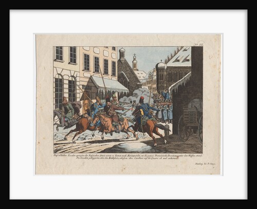 Five Cossacks entered Marienwerder by August Friedrich Andreas Campe