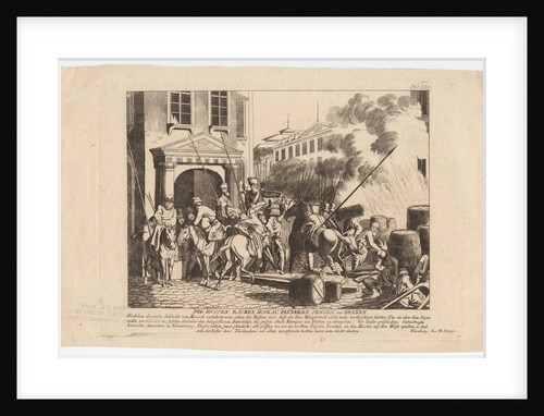 Evacuation of Moscow by the Russians by August Friedrich Andreas Campe