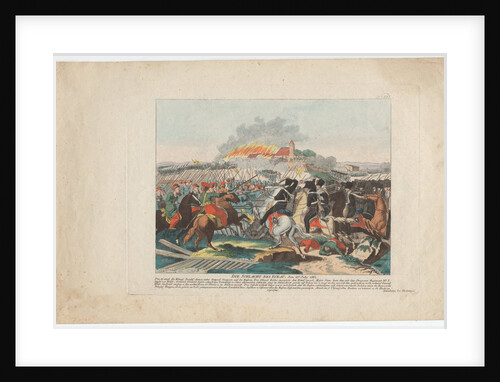 The Battle of Eckau on 19 July 1812 by August Friedrich Andreas Campe