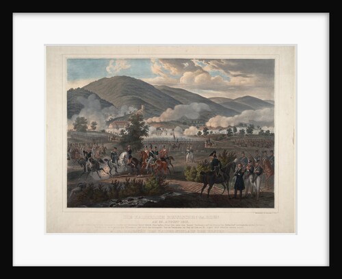 Russian Life-Guards Regiment at the Battle of Kulm on 29 August 1813, ca 1813 by Anonymous