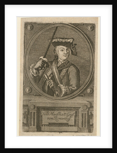 Field-Marshal Count Pyotr Alexandrovich Rumyantsev-Zadunaisky, 1770 by Anonymous