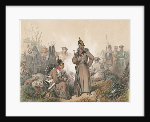 A Scene from the War of Independence in Hungary on 1849, ca. 1849 by Josef Anton Strassgschwandtner