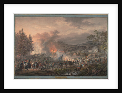 Russian Life-Guards Regiment under command of Count Ostermann-Tolstoy, 1813 by Franz Edler von Habermann