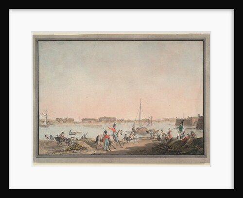 View of St. Petersburg from the Neva, 1808 by Christian Gottlieb Hammer