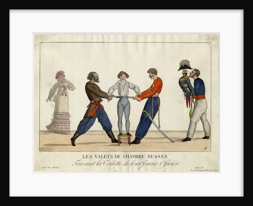 Toilet of an young Russian officer, c. 1815 by Ambroise Louis Garneray