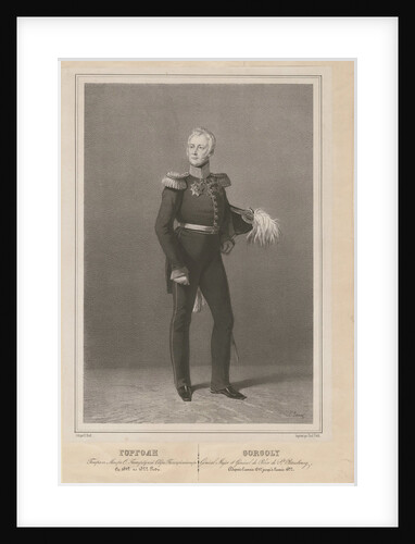 General Ivan Savvich Gorgoli, the chief of the St. Petersburg police, 1822 by Anonymous