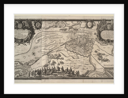 The Siege of Riga by the Russian Army under Tsar Alexei Mikhailovich in 1656, 1656 by Adam Pérelle