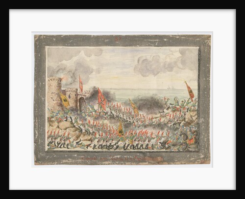 The Siege of Varna on September 1828, 1829 by Anonymous