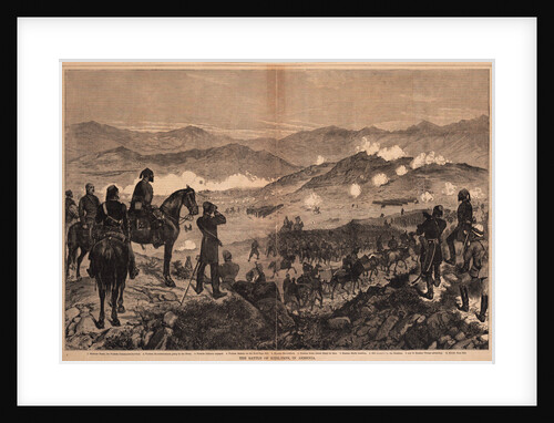 The Battle of Kizil-Tepe on June 25, 1877, 1877 by Anonymous