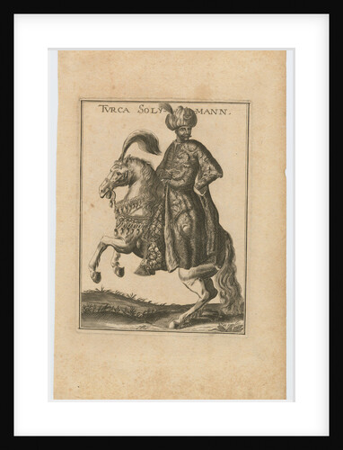 Suleiman II, Sultan of the Ottoman Empire, 1710 by Christoph Wiegel