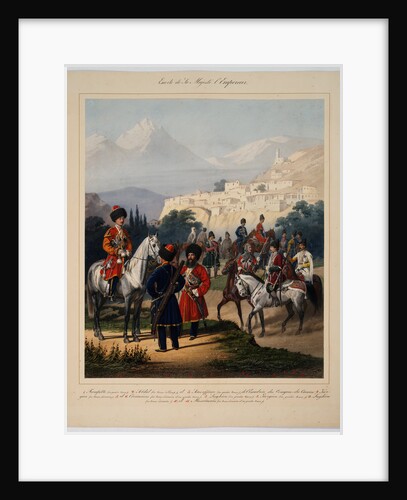 Convoy of His Imperial Highness, 1867 by Karl Karlovich Piratsky