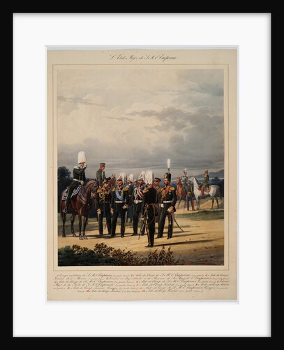 The Russian General Staff, 1867 by Karl Karlovich Piratsky