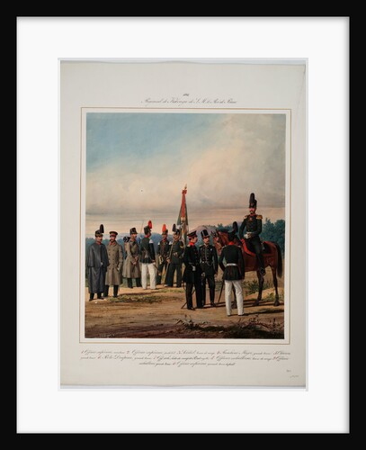 5th Kaluga Infantry Regiment of the Emperor Wilhelm I of Prussia, 1861 by Karl Karlovich Piratsky