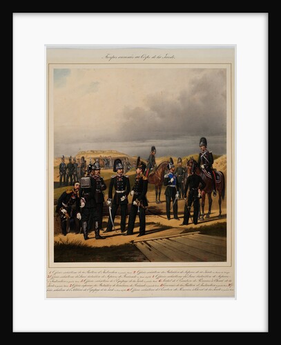 Pioneers of the Imperial Guards Corps, 1867 by Karl Karlovich Piratsky