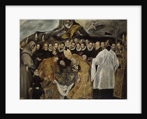 The Burial of the Count of Orgaz (lower part), ca 1625 by El Greco