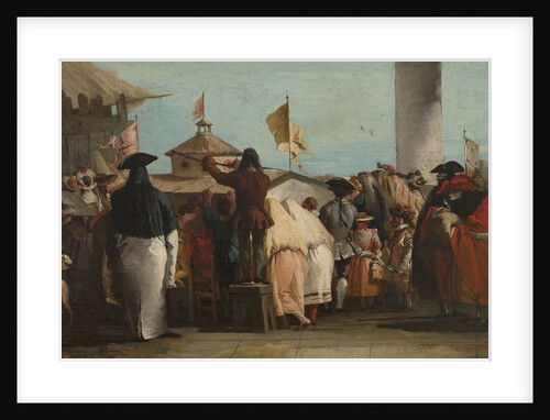 Mondo Novo, ca 1764-1765 by Giandomenico Tiepolo