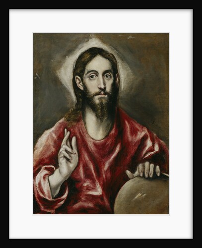 Salvator Mundi (Saviour of the World), 1608-1614 by Dominico El Greco