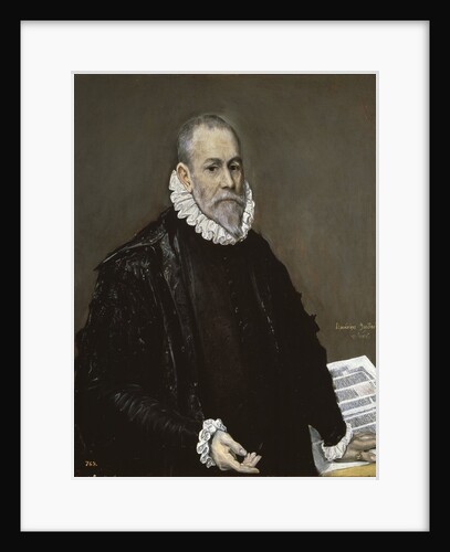 Portrait of a Physician, 1582-1585 by Dominico El Greco