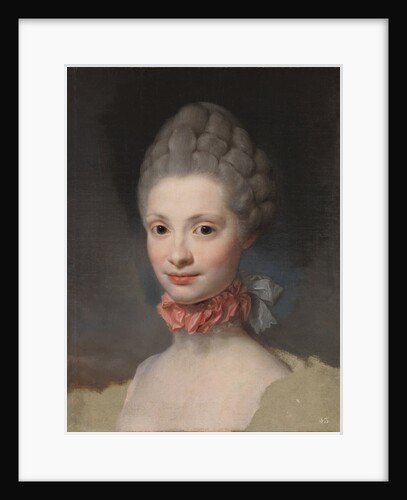 Portrait of Maria Luisa of Parma as Princess of Asturias, 1765 by Anton Raphael Mengs