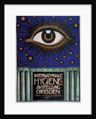Poster for the 1911 First International Hygiene Exhibition, 1911 by Franz Ritter von Stuck