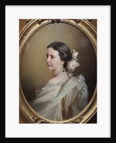 Portrait of Ekaterina Fyodorovna Tyutcheva, Mid 1850s by Ivan Kosmich Makarov
