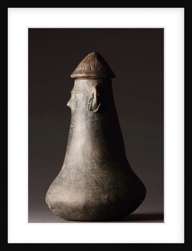 Pottery Cinerary Urn, 1300-700 BC by Prehistoric art
