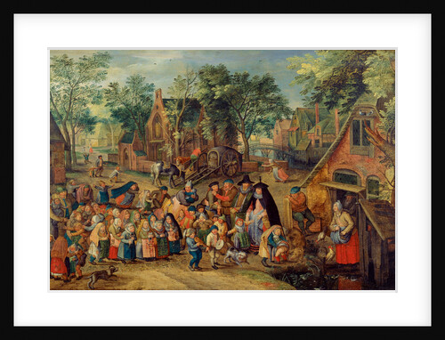The Pentecost Bride Game, c. 1620 by Pieter Brueghel the Younger