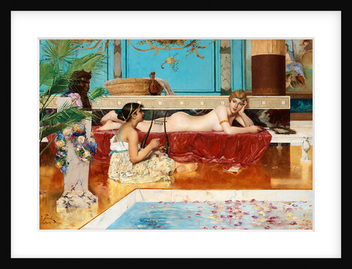 The Roman Baths, 1882 by Georg Pauli