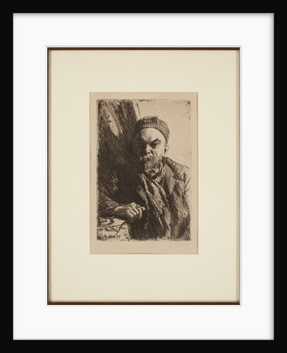 Portrait of the poet Paul Verlaine, 1895 by Anders Leonard Zorn