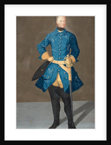 Portrait of the King Charles XII of Sweden, 1710s by Anonymous