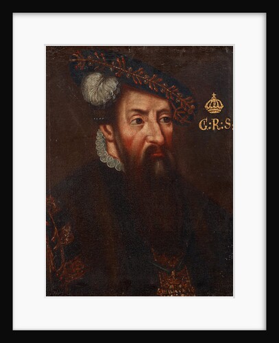 Portrait of the King Gustav I of Sweden, um 1700 by Anonymous