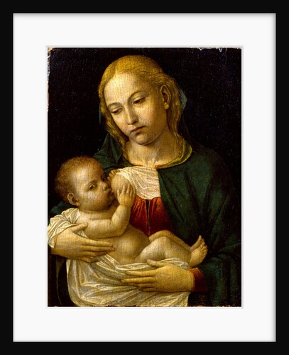 Madonna del Latte, ca 1485 by Ambrogio Bergognone