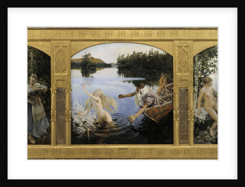 The Aino Triptych, 1891 by Akseli Gallen-Kallela