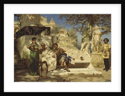 The patricians siesta, 1881 by Henryk Siemiradzki
