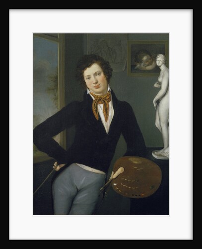 Self-Portrait, 1815-1816 by Moritz Daniel Oppenheim