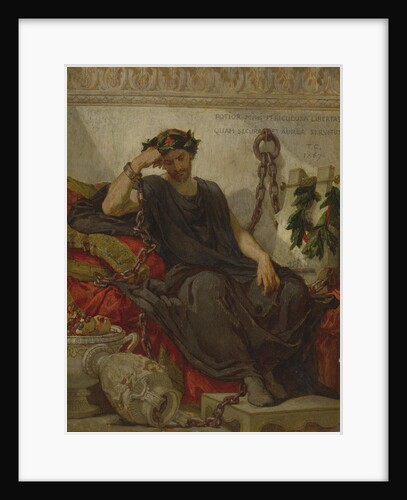 Damocles, 1867 by Thomas Couture
