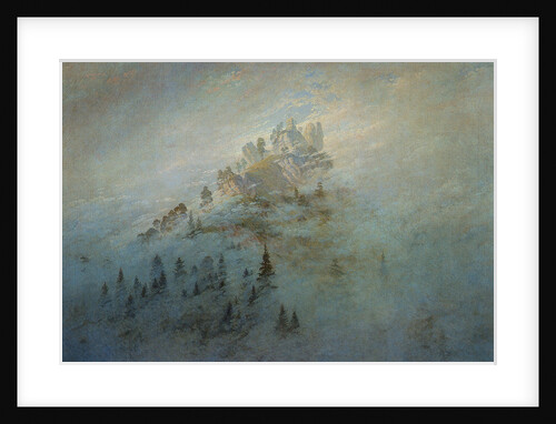 Morning mist in the mountains, 1808 by Caspar David Friedrich