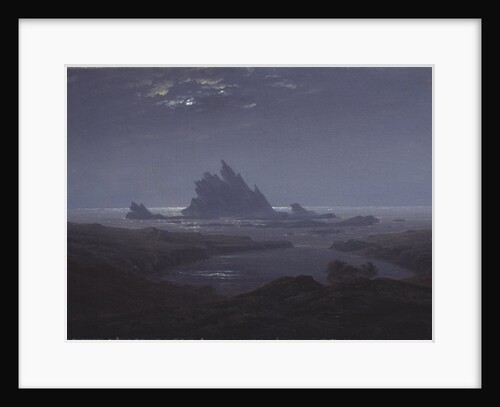 Rocky Reef on the Sea Shore, c. 1824 by Caspar David Friedrich