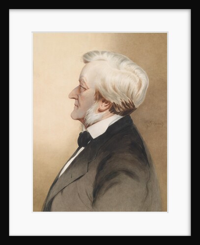 Portrait of the composer Richard Wagner, c. 1913 by Karl Wilhelm Diefenbach