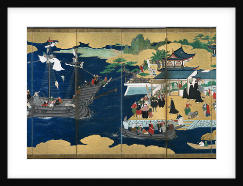 Namban Screens, First third of 17th cen by Kano Sanraku