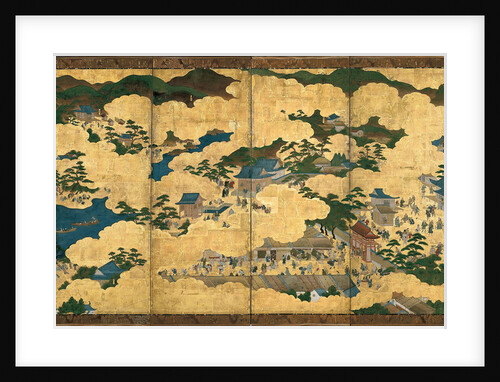 Scenes in and around Kyoto, ca 1690 by Anonymous